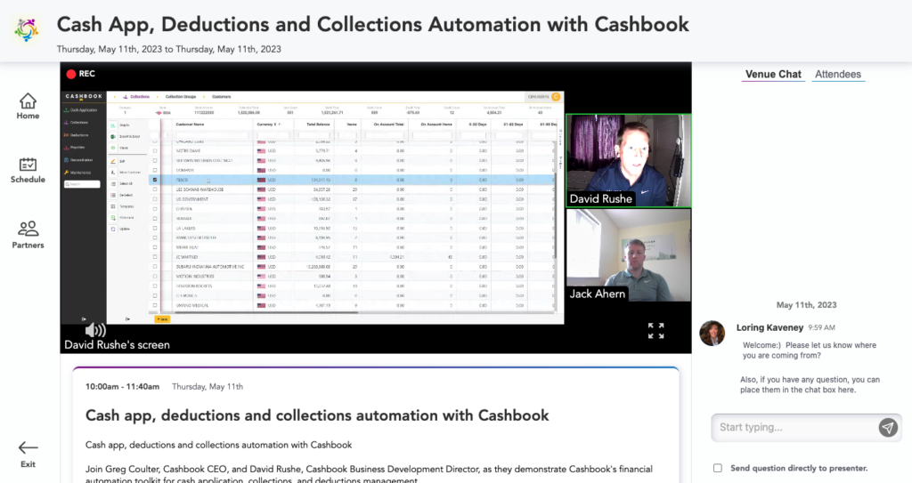 Collections Automation Webinar on the WorkOutLoud Platform