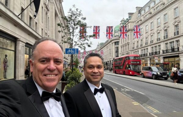 Haroon and Greg at the Digital Revolution Awards 2025