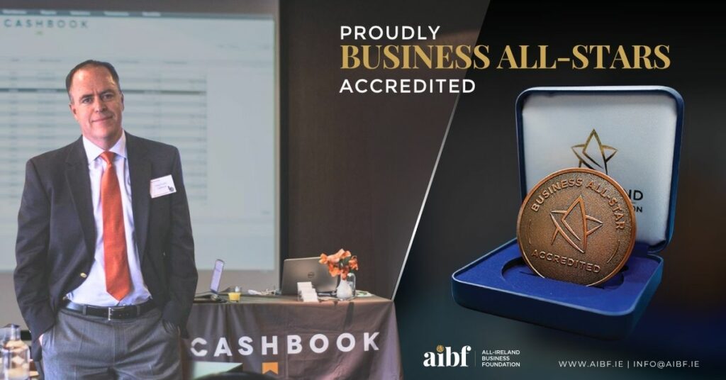 Greg Coulter, Cashbook CEO, All-Ireland Business Foundation (aibf)